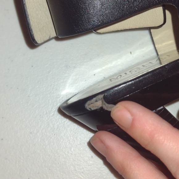 Michael Kors black platform heels size 6 - Picture 5 of 16